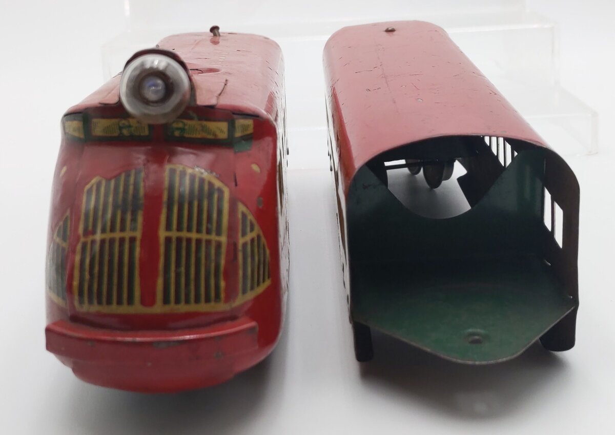 Marx M10000 Vintage O Gauge Union Pacific Streamline Diesel Locomotive Set VG