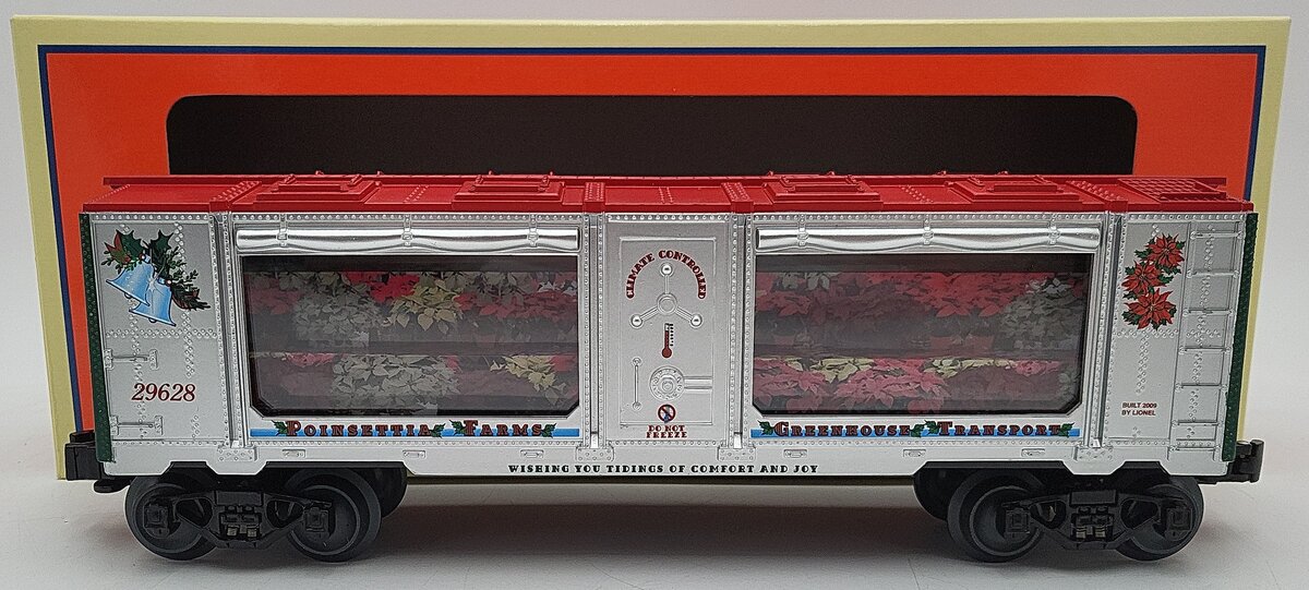 Lionel 6-29628 O Gauge Poinsettia Mint Car LN/Box