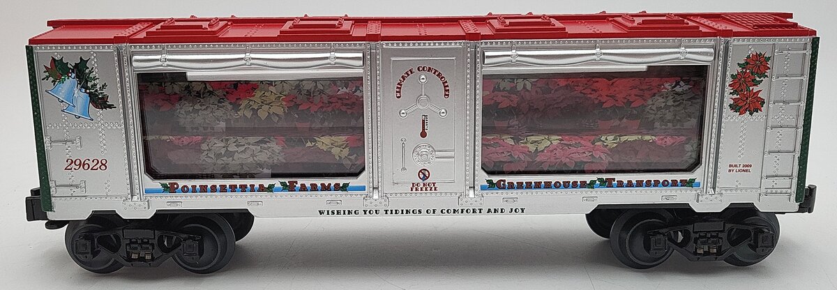 Lionel 6-29628 O Gauge Poinsettia Mint Car LN/Box