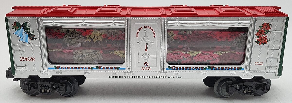Lionel 6-29628 O Gauge Poinsettia Mint Car LN/Box