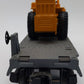 MTH 30-7619 O Gauge MTH Construction Flatcar with Pavement Compactor EX