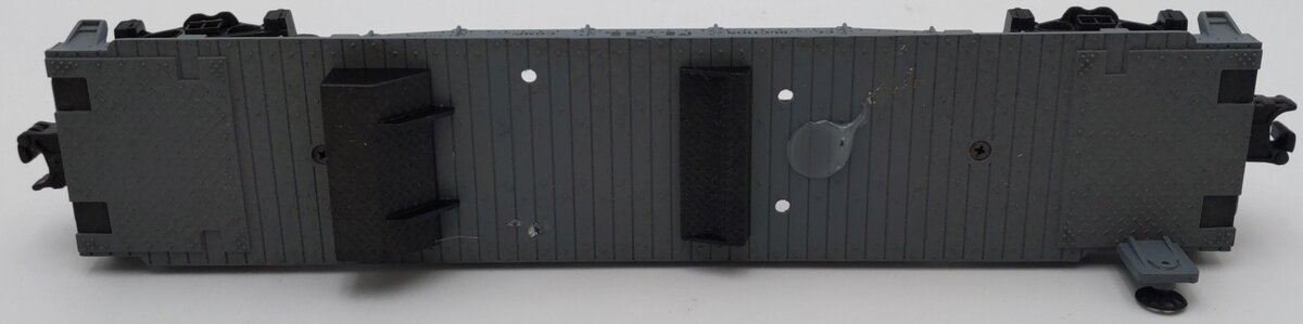 MTH 30-7619 O Gauge MTH Construction Flatcar with Pavement Compactor EX