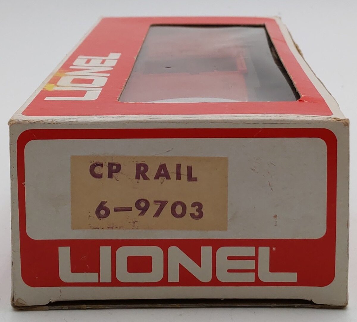 Lionel 6-9703 O Gauge CP Rail Red Box Car EX/Box