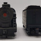 MTH 33-1045-1 O-27 Pennsylvania 2-8-0 Steam Loco w/PS3 #9943 VG