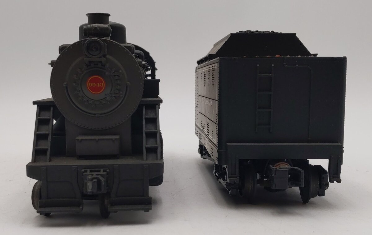 MTH 33-1045-1 O-27 Pennsylvania 2-8-0 Steam Loco w/PS3 #9943 VG