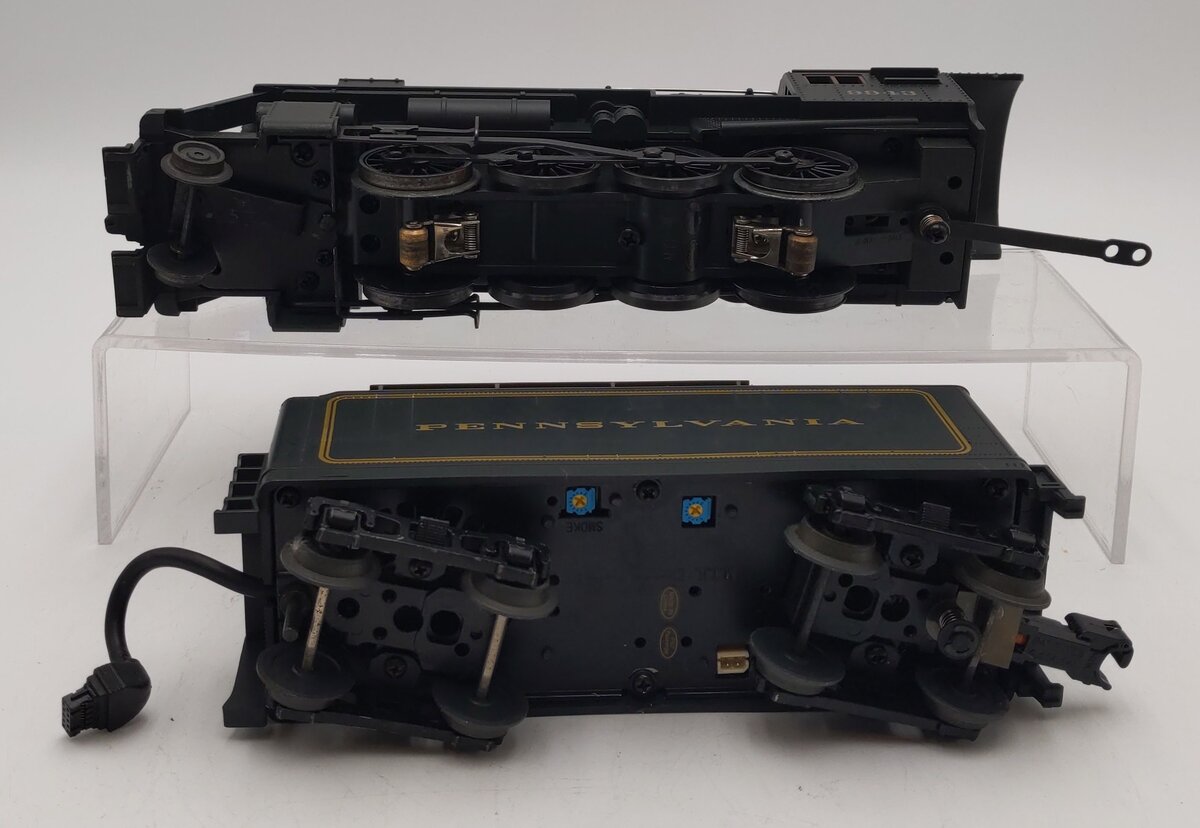 MTH 33-1045-1 O-27 Pennsylvania 2-8-0 Steam Loco w/PS3 #9943 VG