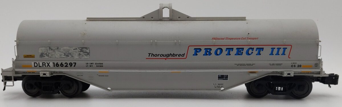 Atlas 3001730-4 O Gauge DLRX 42' Coil Steel Car Protect lll #166297 VG
