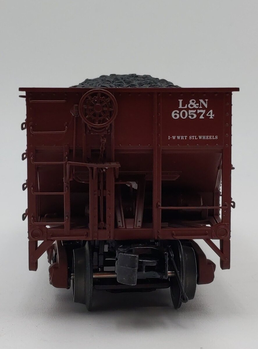 Atlas 3001234-3 O Gauge Louisville & Nashville 2-Bay Hopper #60574 (3 Rail) LN/Box