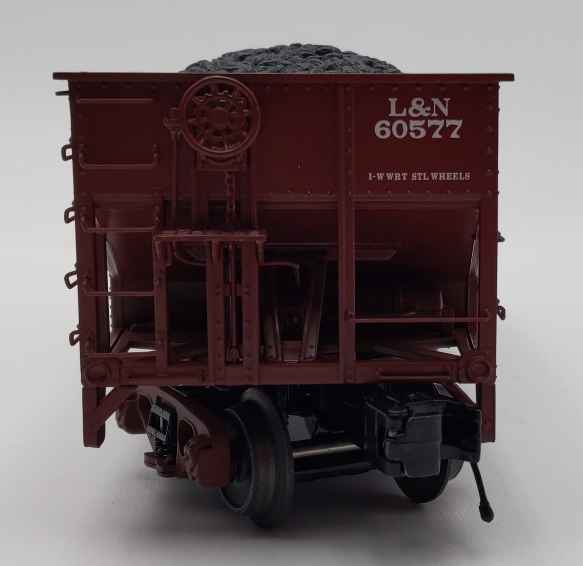 Atlas 3001234-4 O Gauge Louisville & Nashville 2-Bay Hopper #60577 (3 Rail) LN/Box