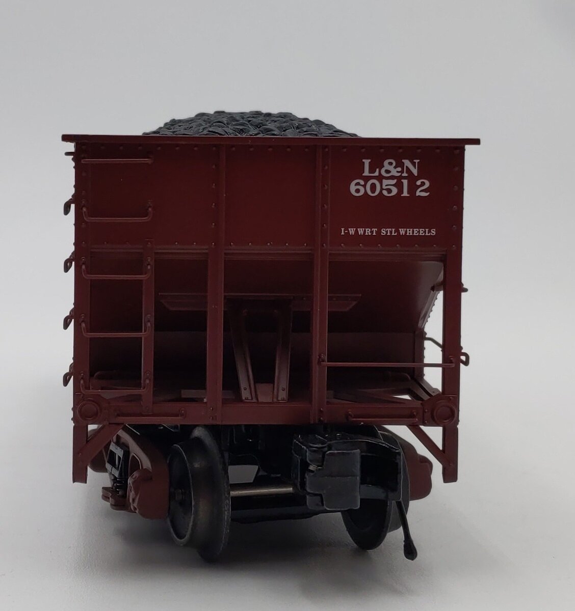 Atlas 3001234-1 O Gauge Louisville & Nashville 2-Bay Hopper #60512 (3 Rail) LN/Box
