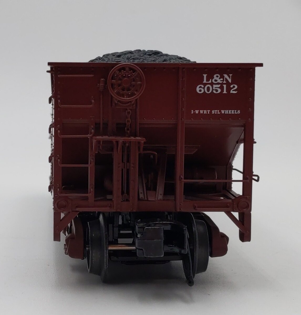 Atlas 3001234-1 O Gauge Louisville & Nashville 2-Bay Hopper #60512 (3 Rail) LN/Box