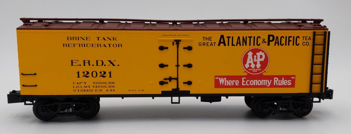 Lionel 2442212 O Atlantic & Pacific Woodside Reefer #12021