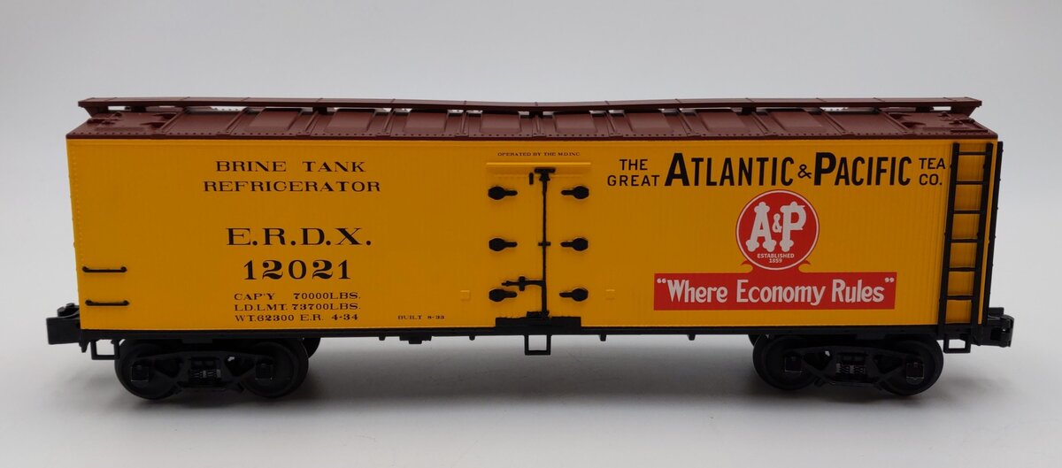 Lionel 2442212 O Atlantic & Pacific Woodside Reefer #12021