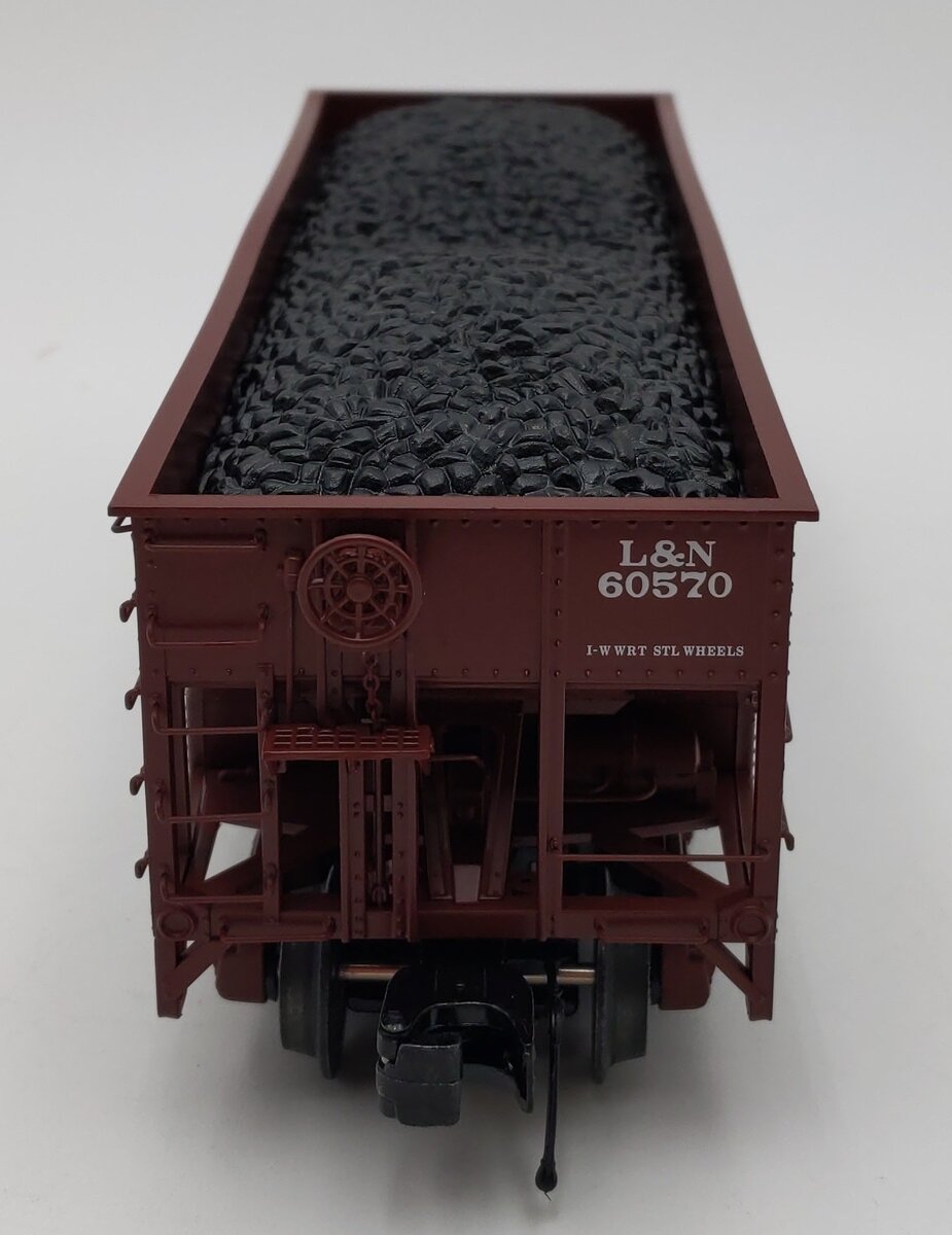 Atlas 3001234-2 O Gauge Louisville & Nashville 2-Bay Hopper #60570 (3 Rail) LN/Box