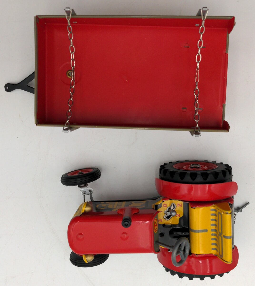 Schylling 018 Metal Collector Series Tractor & Trailer NIB