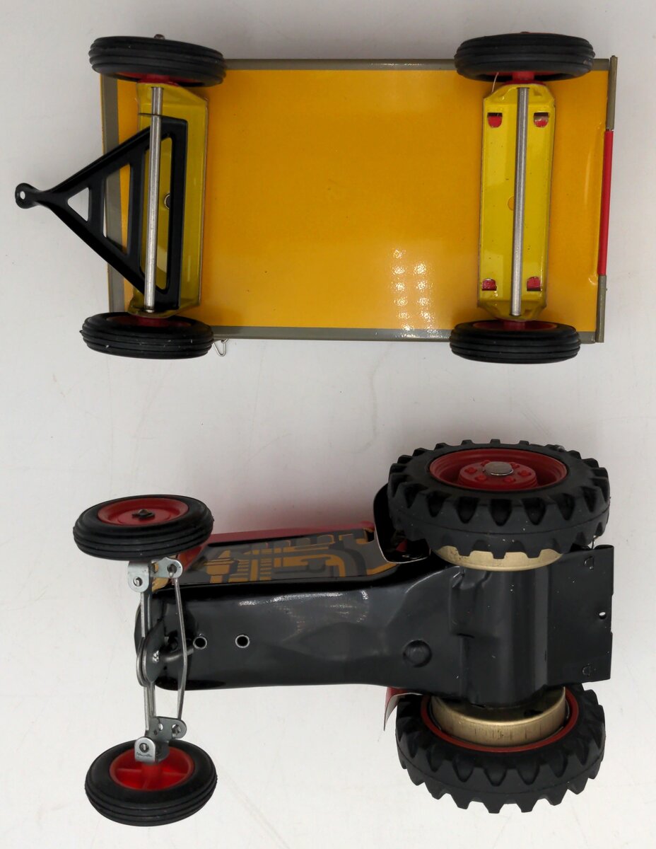 Schylling 018 Metal Collector Series Tractor & Trailer NIB