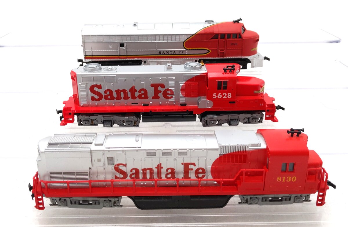 AHM & Other HO Scale ATSF Diesel Locomotives [3] VG