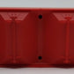 Menards 275-9368 O Gauge Santa Fe Warbonnet Smooth-Sided Hopper #6037 EX