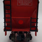 Menards 275-9368 O Gauge Santa Fe Warbonnet Smooth-Sided Hopper #6037 EX
