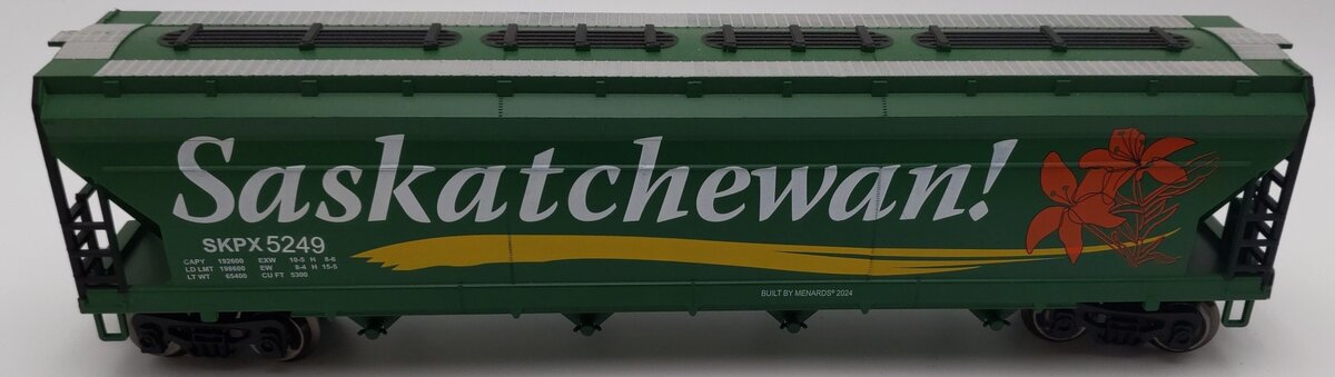 Menards 275-9366 O Gauge Saskatchewan Smooth Side Hopper #5249 EX