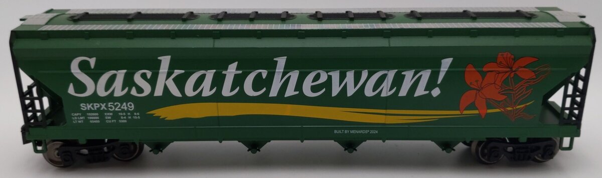 Menards 275-9366 O Gauge Saskatchewan Smooth Side Hopper #5249 EX