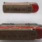 Marx 81F Vintage O Gauge Monon AA Wind UP Diesel Locomotive Set VG