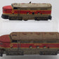 Marx 81F Vintage O Gauge Monon AA Wind UP Diesel Locomotive Set VG