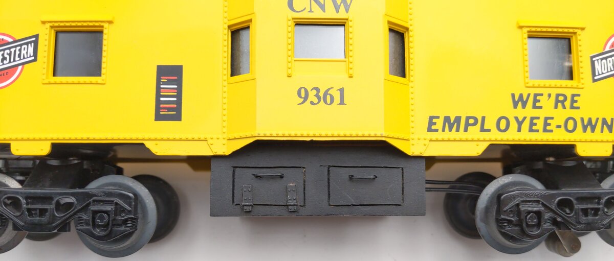 Lionel 6-9361 O Gauge CNW Bay Window Illuminated Caboose #9361 (Custom) EX/Box