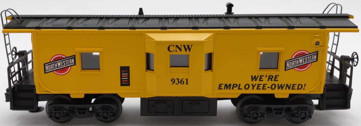 Lionel 6-9361 O Gauge CNW Bay Window Illuminated Caboose #9361 (Custom) EX/Box