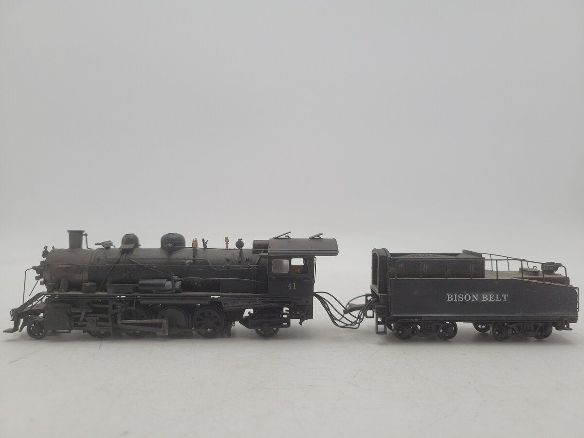 Bachmann HO Scale CUSTOM 2-8-2 Bison Belt Steam Locomotive & Tender #41