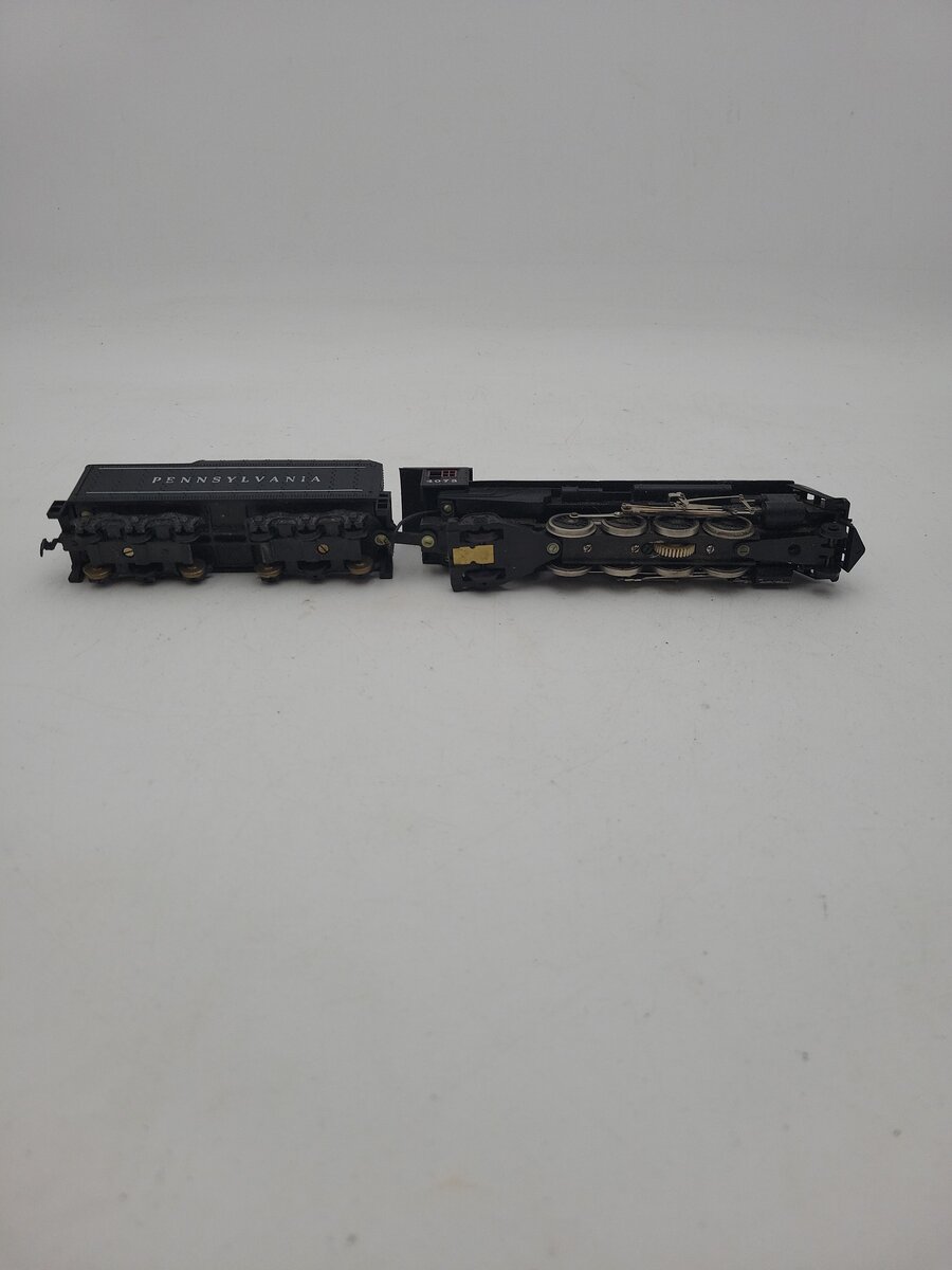 HO Scale BRASS Pennsylvania 2-6-2 Steam Locomotive & Tender #4073 EX