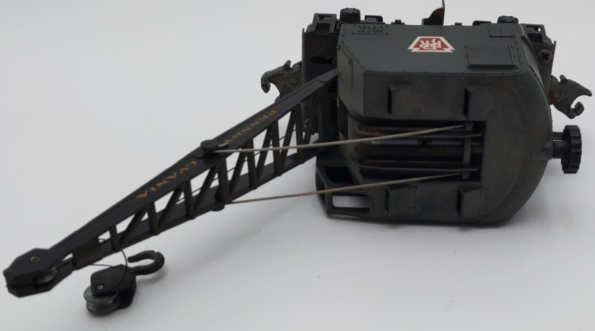 Lionel 6-18410 O Gauge Pennsylvania Operating Burro Crane VG