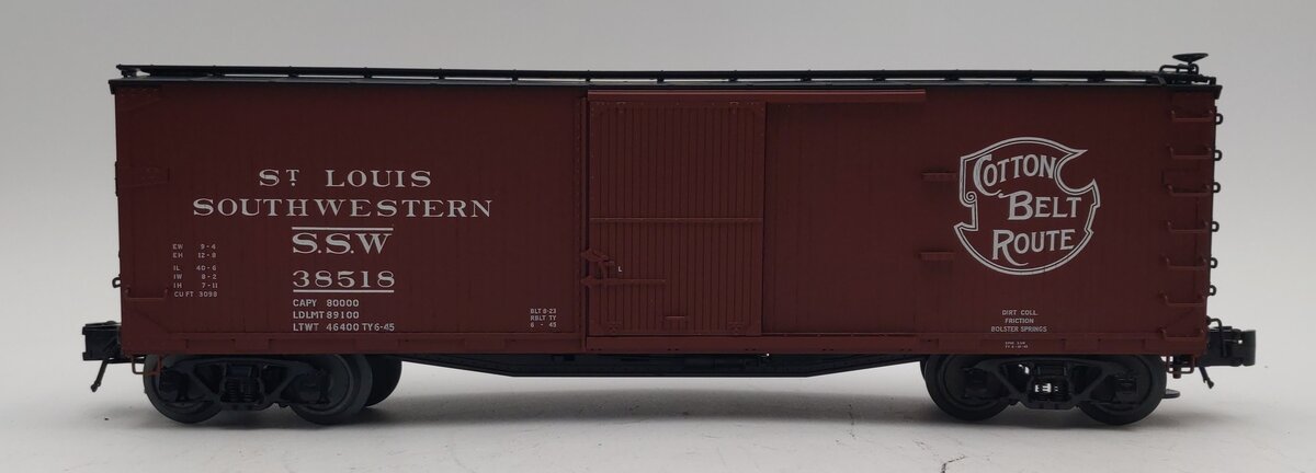 Atlas 8306-1 O St. Louis Southwestern Double-Sheathed Wood Boxcar (3-Rail) LN/Box