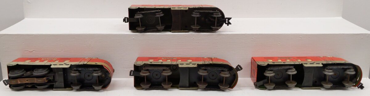 Marx O Gauge Vintage Southern Pacific Powered/Non Powered Diesel Locomotives [4] VG