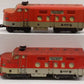 Marx O Gauge Vintage Southern Pacific Powered/Non Powered Diesel Locomotives [4] VG