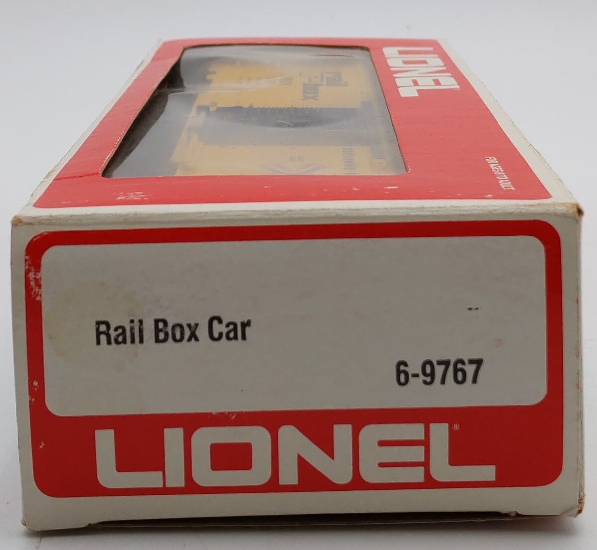 Lionel 6-9767 O Gauge Rail Box Boxcar EX/Box