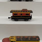 Marx 54 Vintage O Kansas City Southern Tinplate AB Diesel Set W/Caboose VG