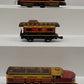 Marx 54 Vintage O Kansas City Southern Tinplate AB Diesel Set W/Caboose VG
