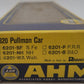 AHM 6201-WA HO Scale Wabash 1920 Pullman Passenger Car #1228 EX/Box
