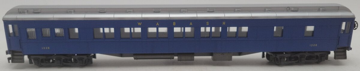 AHM 6201-WA HO Scale Wabash 1920 Pullman Passenger Car #1228 EX/Box