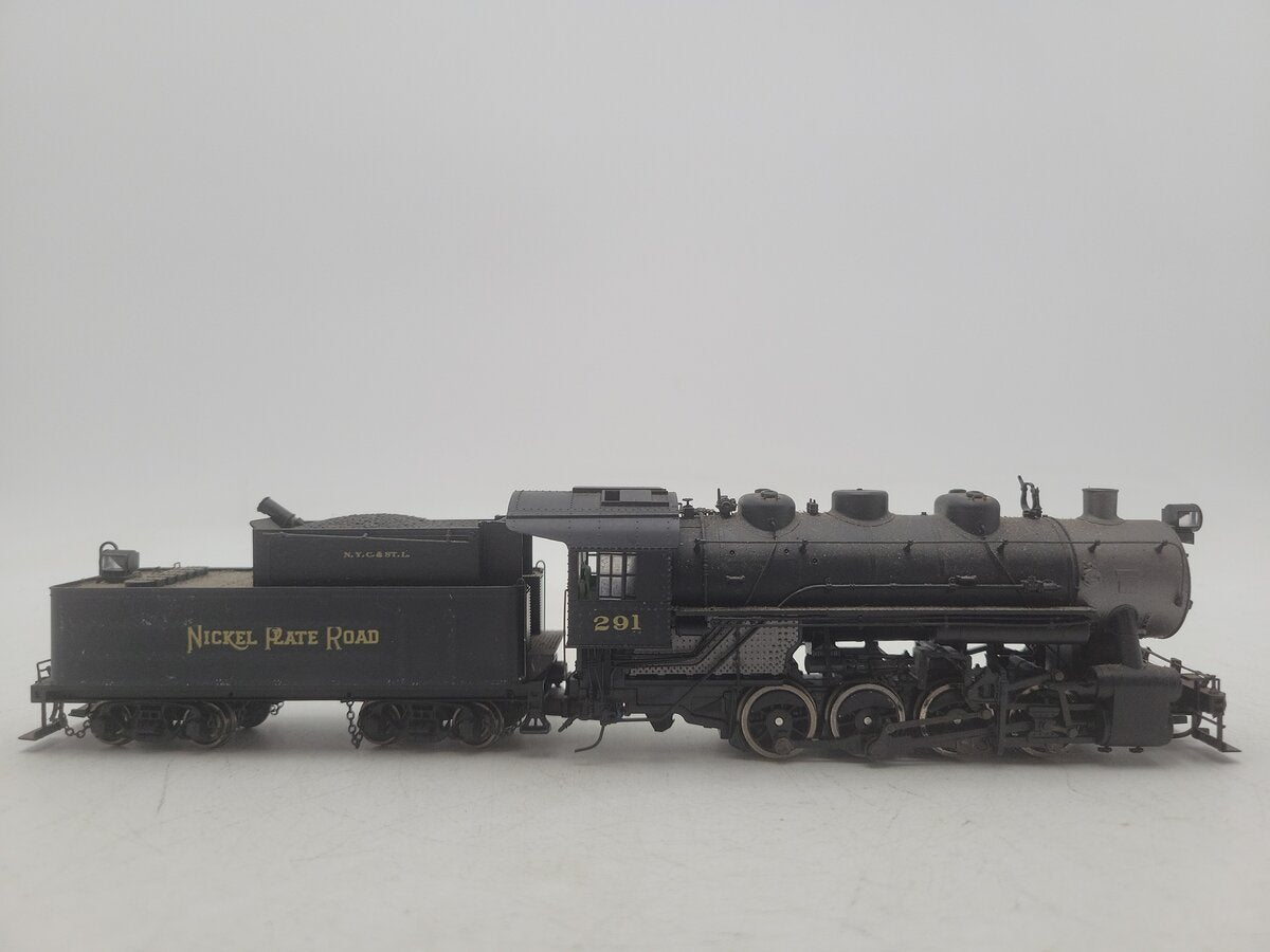Proto 2000 HO CUSTOM Nickle Plate Road 0-8-0 Steam Locomotive & Tender #291