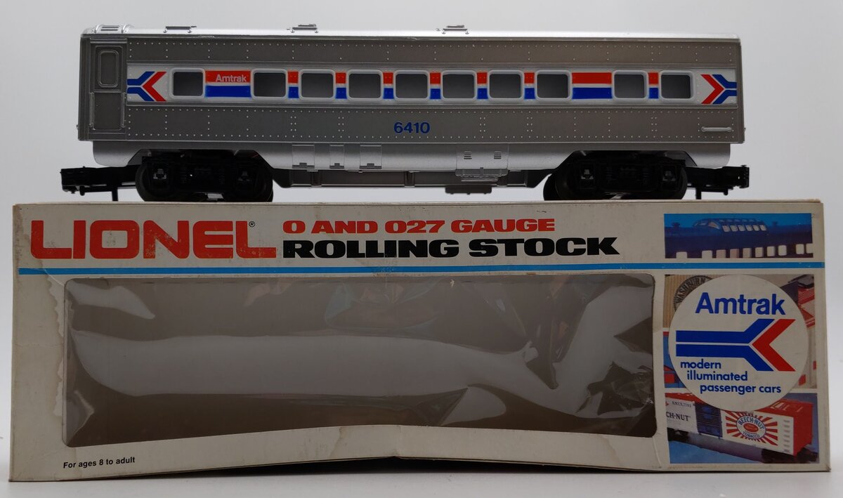 Lionel 6-6410 O Gauge Amtrak Streamlined Pullman Car #6410 EX/Box