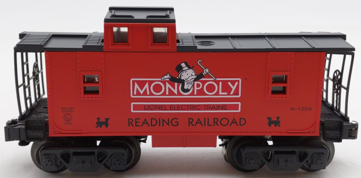 Lionel 6-52161 O Gauge Monopoly Reading Railroad Caboose EX/Box