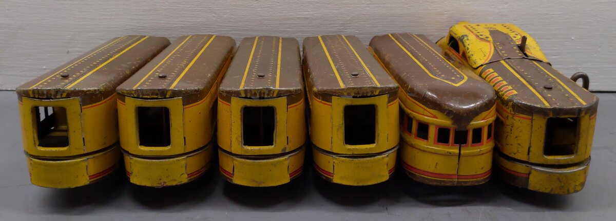 Marx M10005 O Gauge Prewar Union Pacific Stream Line Passenger Train Set
