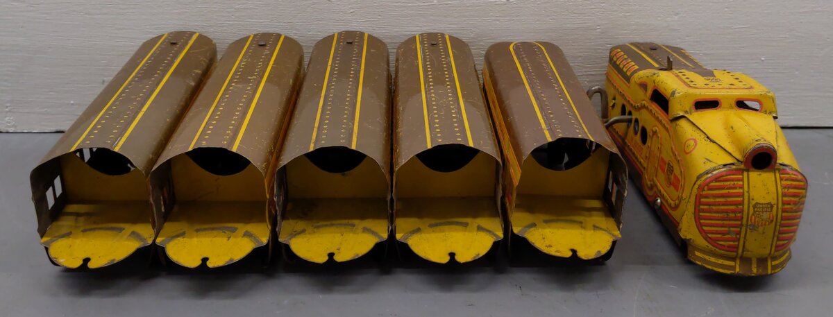 Marx M10005 O Gauge Prewar Union Pacific Stream Line Passenger Train Set