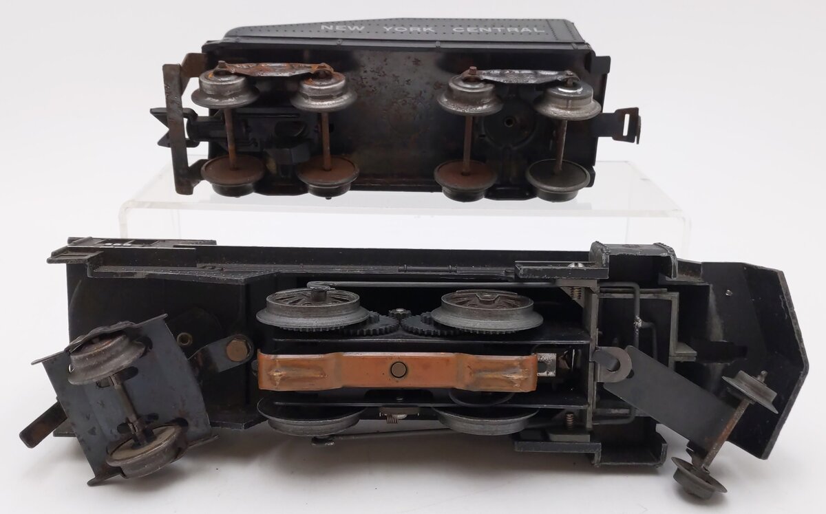 Marx 666 Vintage O 2-4-2 Diecast Steam Locomotive & New York Central Tender
