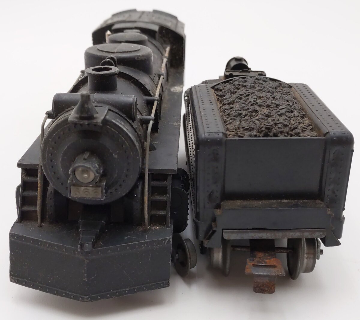 Marx 666 Vintage O 2-4-2 Diecast Steam Locomotive & New York Central Tender