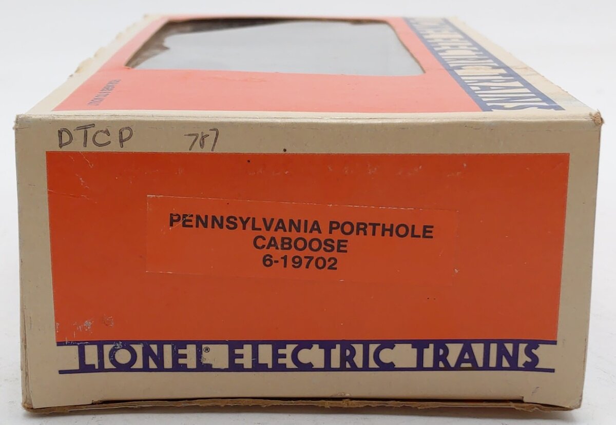 Lionel 6-19702 O Gauge Pennsylvania N5C Porthole Caboose EX/Box