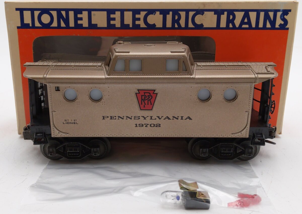 Lionel 6-19702 O Gauge Pennsylvania N5C Porthole Caboose EX/Box