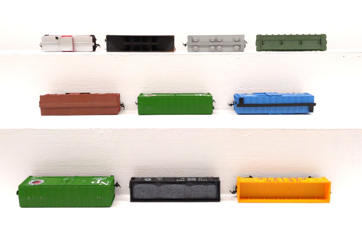 Atlas & Other HO Scale Assorted Freight Cars [10] VG